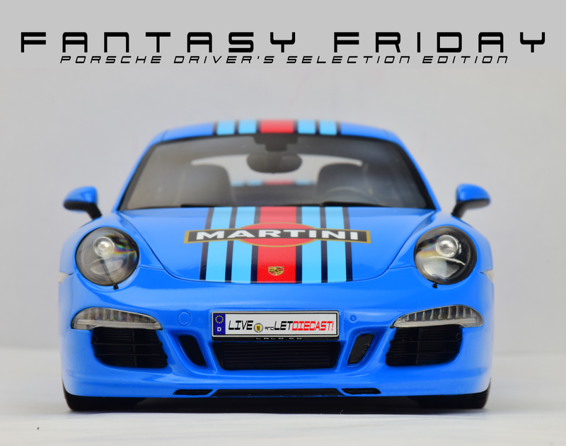Illustration for article titled Fantasy Friday: Porsche Driver's Selection Edition